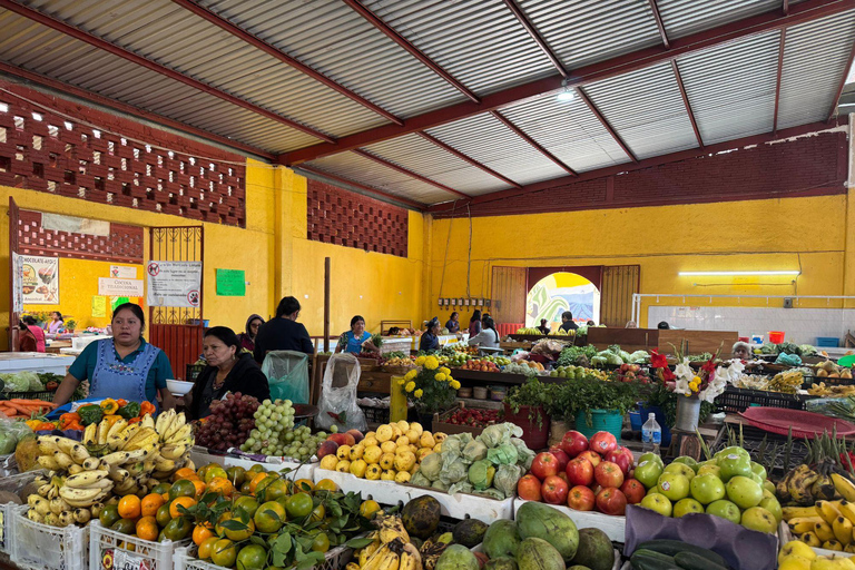 Cuisine ancestrale, art textile à Teotitlán et Tule Tree