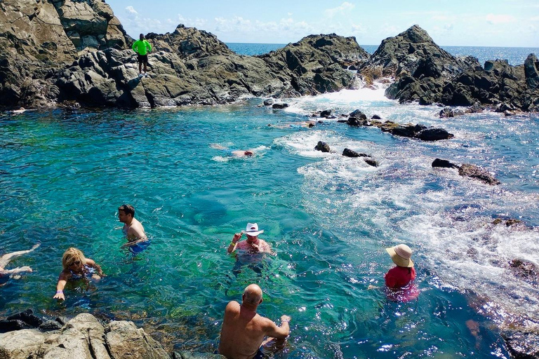 Aruba: Rancho Loco Natural Pool Horseback Tour thru Arikok Aruba: Rancho Loco Natural Pool Excursion