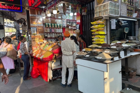 Vieille ville d'Agra : Visite de la cuisine de rue et du marché aux épices en tuk-tuk