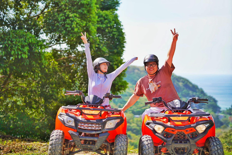 From Phuket: ATV Scenic Routes with Karon and Patong Views1 Hour Drive