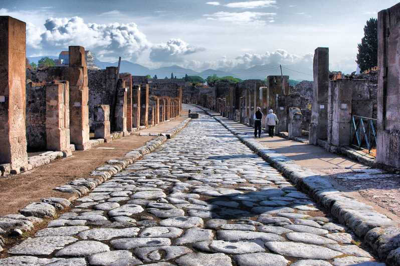 Da Napoli: escursione di un giorno a Pompei e Costiera Amalfitana con pranzo