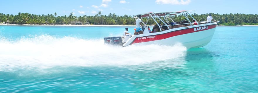 Excursion d'une journée sur l'île de Saona + déjeuner + Open Bar au départ de Punta Cana