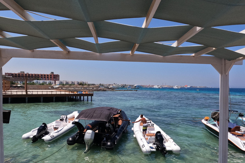 Hurghada: Giftun-Insel-Hopping nach Orange, Paradies & NemoHurghada: Inselhüpfen mit Schnellboot, Schnorcheln und Mittagessen