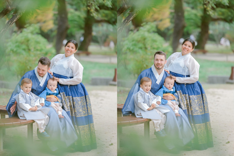 Storytelling Hanbok Photography at Royal Palace Private Group Photography Session
