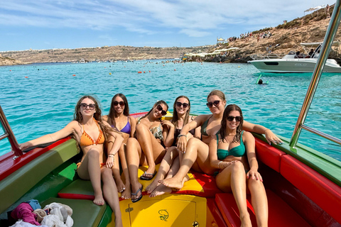Private Comino Speedboat Charter from Bugibba 4-Hour Private Blue Lagoon Escape