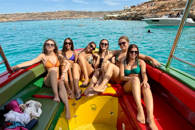 Private Comino Speedboat Charter from Bugibba 4-Hour Private Blue Lagoon Escape