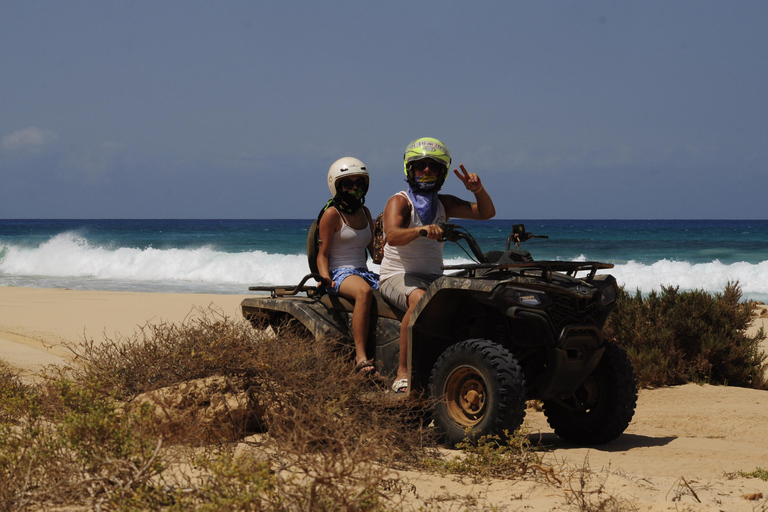 São Vicente: Wycieczka quadem w Mindelo - 4 godziny adrenalinyDouble Quad (1 kierowca + 1 pasażer)