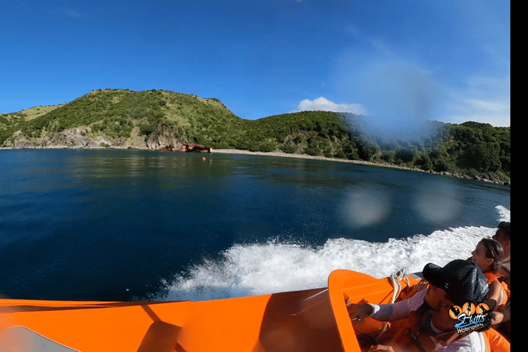 الرياضات المائية في سانت كيتس: جولة بالقارب النفاث