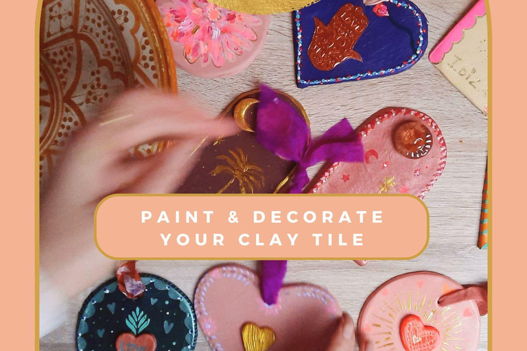 Creative Workshops Ibiza: Paint & Decorate Your Clay Tile