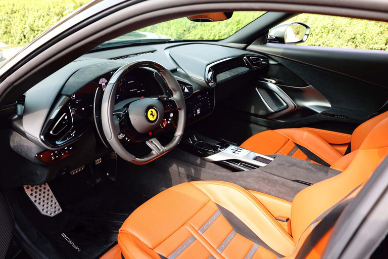 Dubai: Ferrari 12Cilindri 1-Day Rental, No Deposit Required