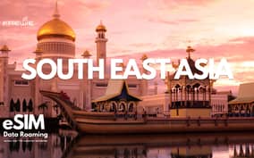 South East Asia: 4 Country eSIM Mobile Data Plan