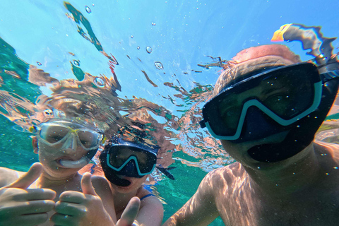 Makarska: 3-Island Speedboat Tour with Cave and Blue Lagoon Tour with Pick-up