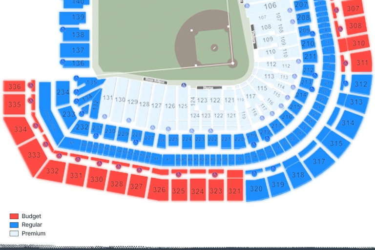 San Francisco: San Francisco Giants Baseball Game Ticket Budget Seating