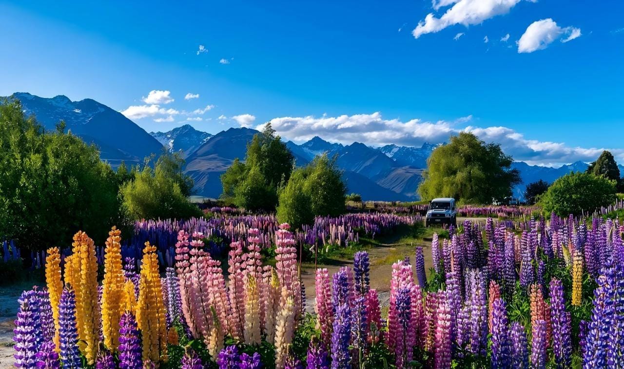 Lake Tekapo & Hot Pools – Erlebnis