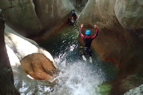 Bauges Massif: Canyoning at the Devil's Bridge