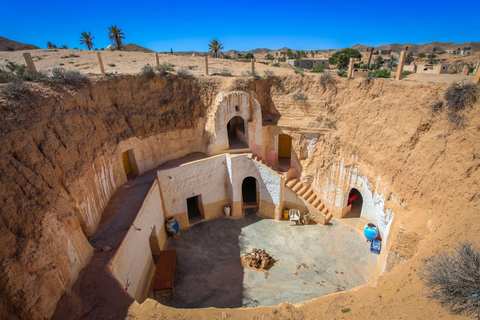 Excursão ao sul da Tunísia com almoço e vila na caverna de Star Wars