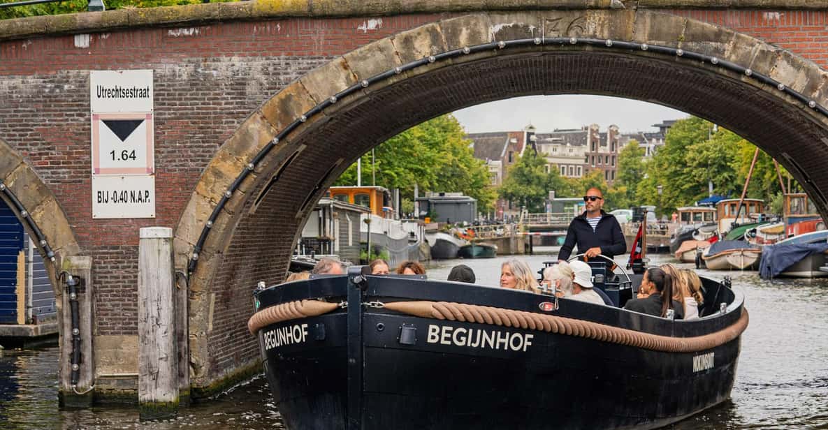 Afbeelding 16 van Amsterdam: begeleide open boottocht met onbeperkt drankjes