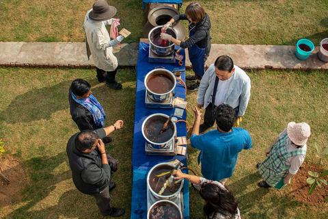 Jaipur: Natürliches Färben, Blockdruck, Tie &amp; Dye Workshop