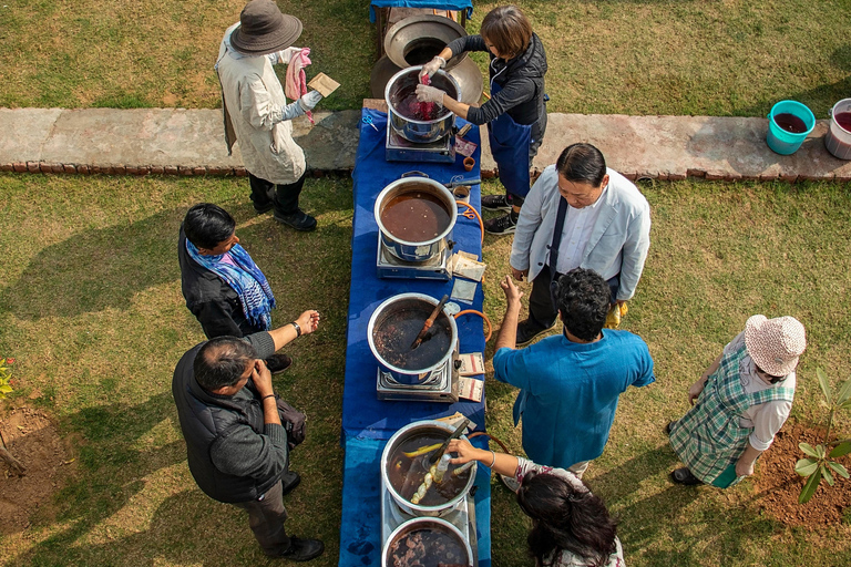 Jaipur: Natürliches Färben, Blockdruck, Tie &amp; Dye Workshop