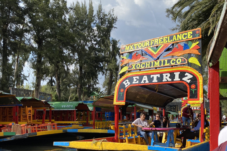 Cidade do México: Festa da Trajinera de Xochimilco com bebidas e tacos