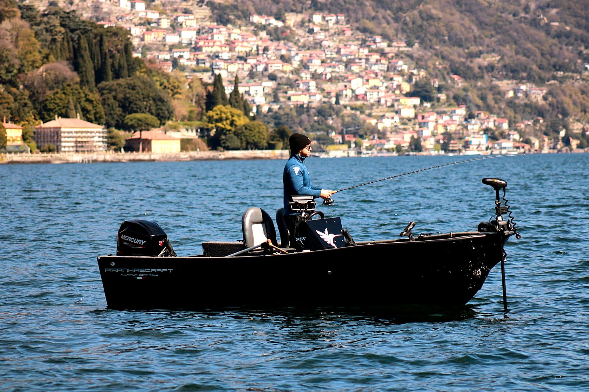 Comer See: Angeltour mit Guide