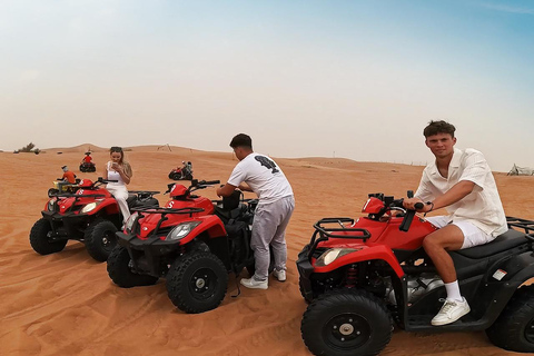 Dubai: Avventura in Quad o Dune Buggy ed extra opzionaliQuad Biking Dubai 30 minuti