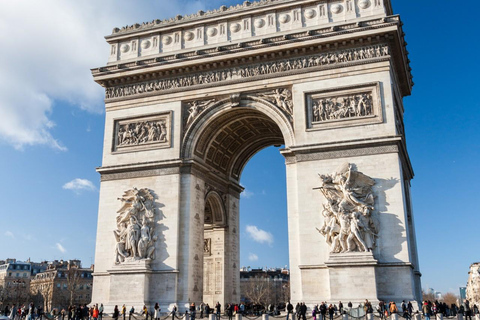 From London: Paris, Louvre, Notre Dame, Eiffel Tower & Lunch 3-course lunch at Eiffel Tower, Notre Dame + Standard class