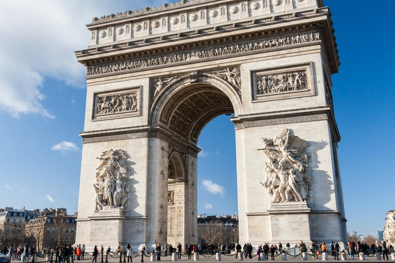 From London: Paris, Louvre, Notre Dame, Eiffel Tower & Lunch 3-course lunch at Eiffel Tower, Notre Dame + Standard class