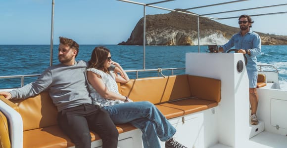 San José: Cabo de Gata Boat Trip Past Coves & Volcanoes