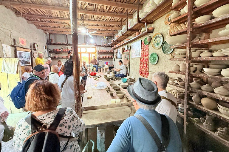Bukhara: Nurata, Sarmyshsoy Petroglyphs & Gijduvan Day Trip Tour to Sarmyshsoy Gorge with a Small Group