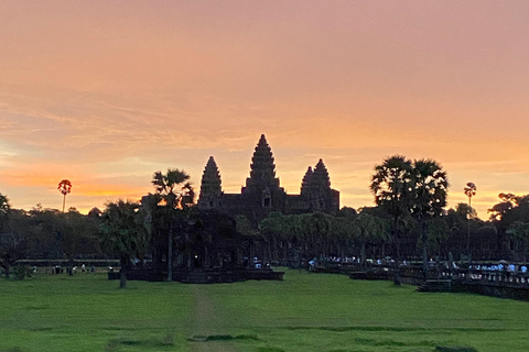 Personalized Angkor Wat Sunrise by AC Vehicle