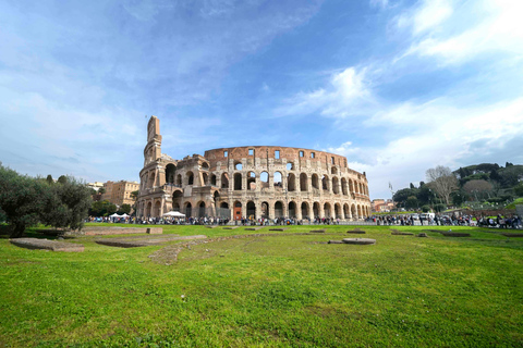 Rome: Colosseum, Roman Forum & Palatine Hill Tour Guided Tour in French