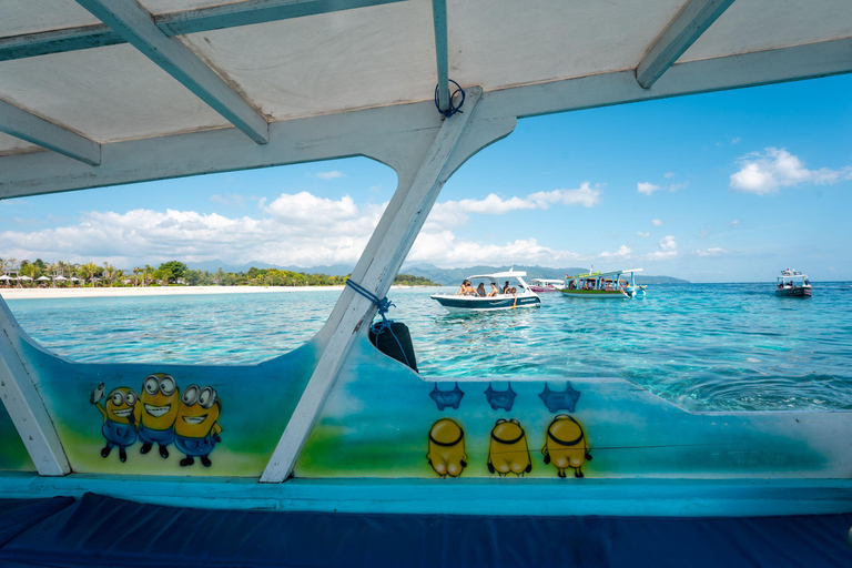 From Lombok: Gili Islands Private Snorkeling & Turtle Tour Private snorkeling with Roundtrip Hotel Transfer from Kuta