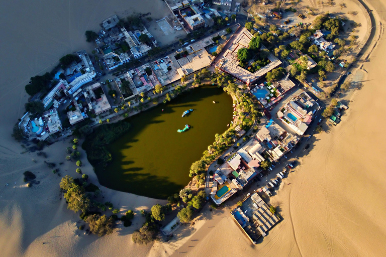 From Lima: Visit Paracas, Ballestas Islands, Huacachina and Vineyard in Ica.