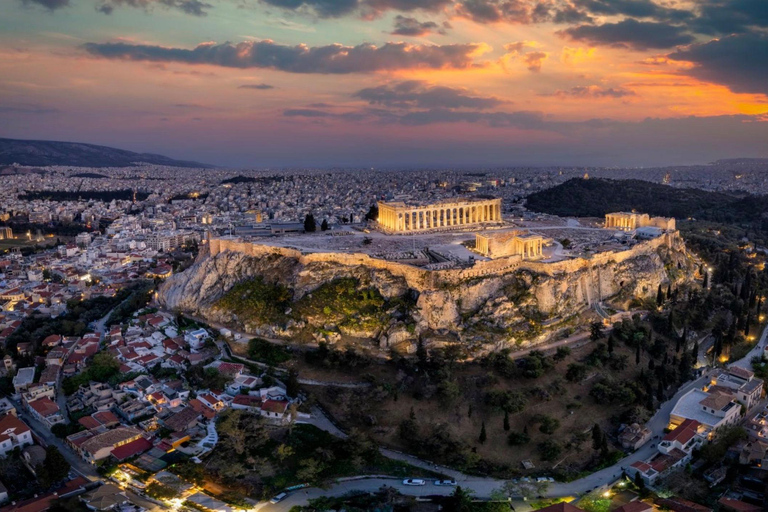 Top-rated Last Access Acropolis & Parthenon Sunset Tour Sunset Tour with Admission Ticket - Spanish