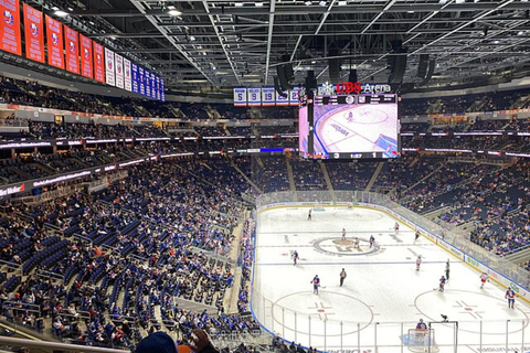 Elmont: New York Islanders UBS Arena Ice Hockey Game Ticket Lower Sideline