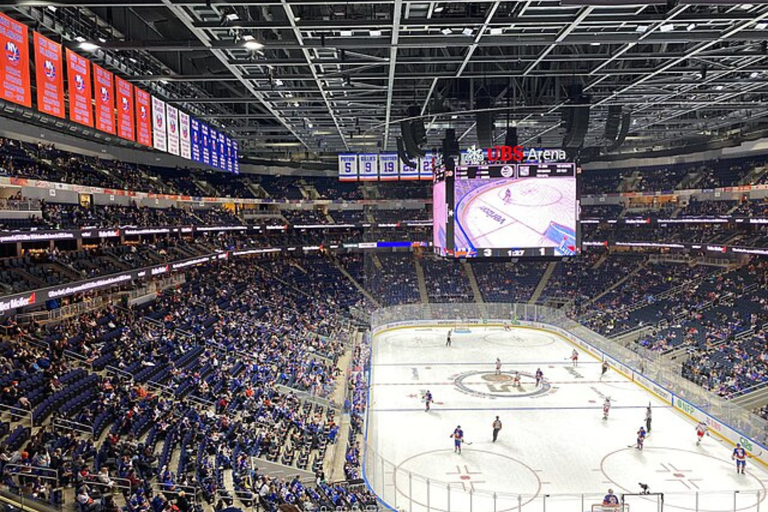 Elmont: New York Islanders UBS Arena Ice Hockey Game Ticket Lower Sideline