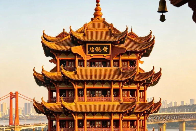 Wuhan: Yellow Crane Tower Yangtze River Panorama Ticket