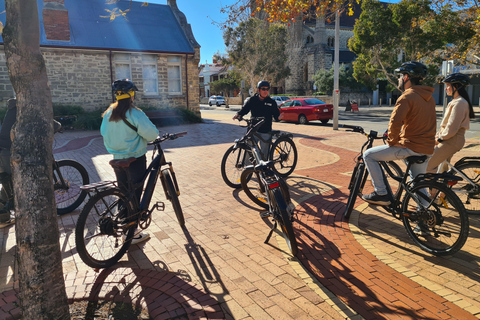 Passeio de bicicleta eléctrica em Fremantle 3 horas