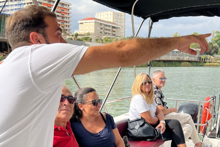 Séville : Excursion en bateau "Les coins du Guadalquivir"
