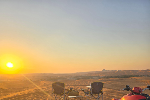 Riyadh : Sand Dune Desert Camel Ride + ATV ( Guide Bike )