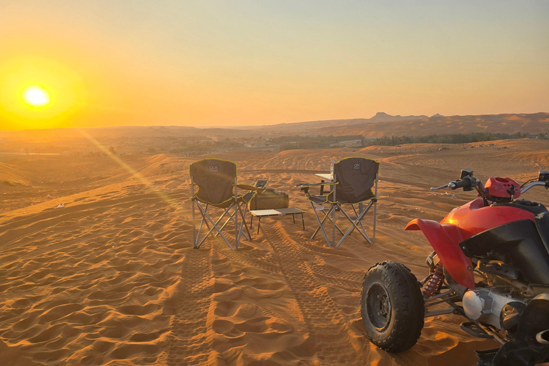 Riyadh : Sand Dune Desert Camel Ride + ATV ( Guide Bike )