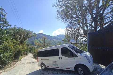 Medellín: Minivan rental 8 PAX, with Tour Guide DriverMedellín: Minivan rental 8 PAX, with driver tour guide