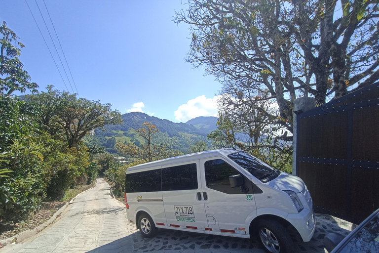 Medellín: Minivan rental 8 PAX, with Tour Guide DriverMedellín: Minivan rental 8 PAX, with driver tour guide