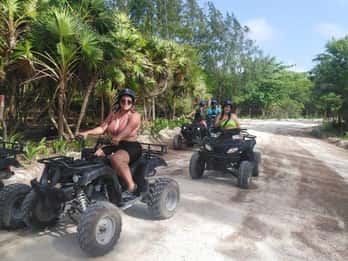 Mahahual: ATV Adventure e Open Bar Beach Day com almoço