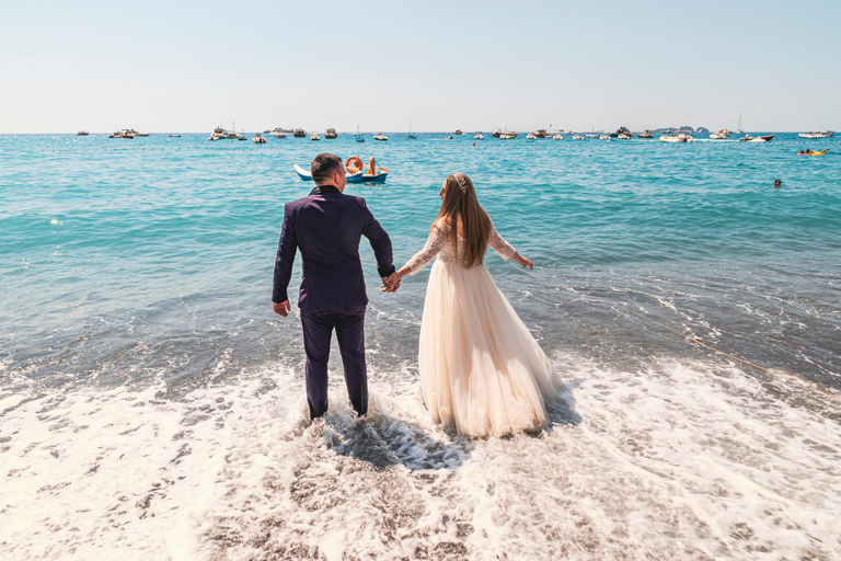 Positano: Professionelles &quot;Trash the dress&quot;-Fotoshooting