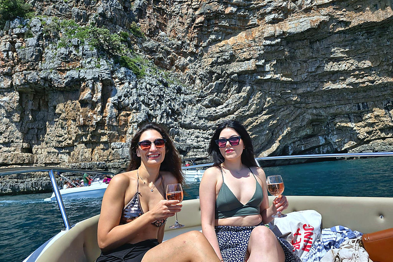 Speed Boat Tour to Blue Cave, Lady of Rocks and Mamula