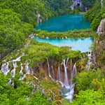 Da Zagabria: Tour di un giorno del Parco nazionale dei laghi di Plitvice