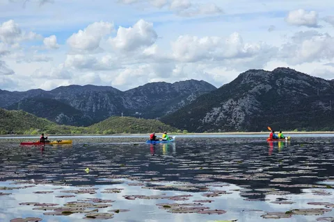 Lake Skadar unique day-long kayaking tour from Budva