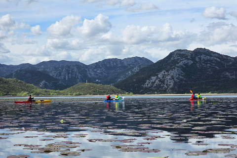 Lake Skadar unique day-long kayaking tour from Budva